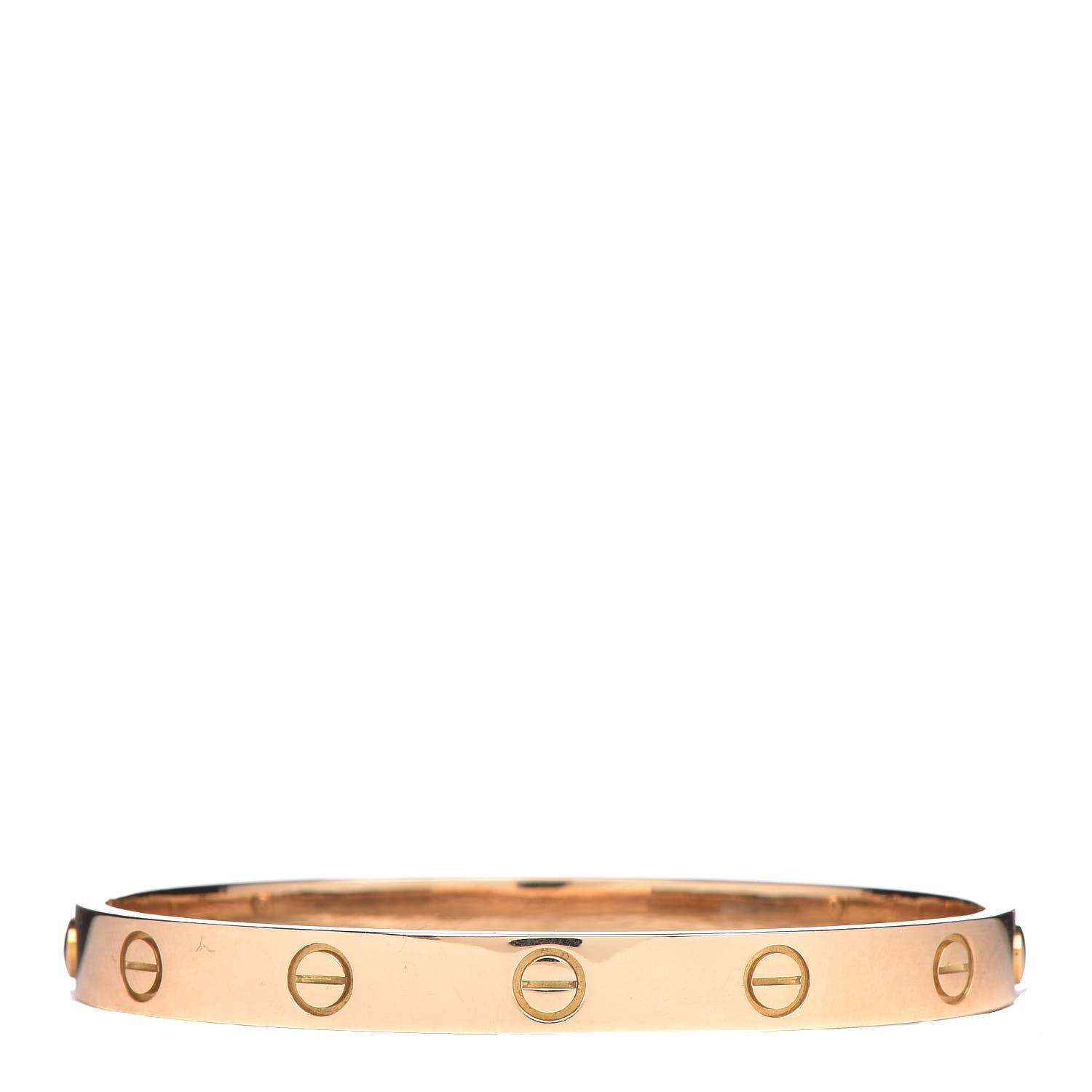 Cartier 18K Yellow Gold LOVE Bracelet 17 3 of 4