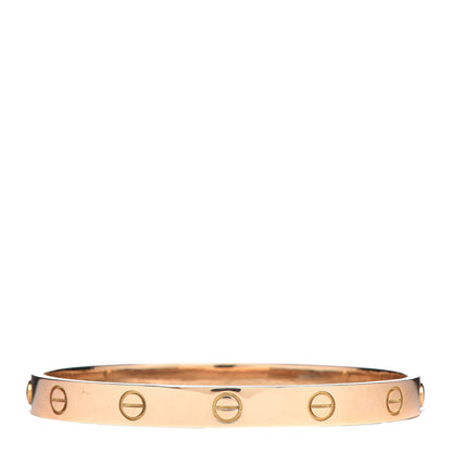 Cartier 18K Yellow Gold LOVE Bracelet 17 3 of 4