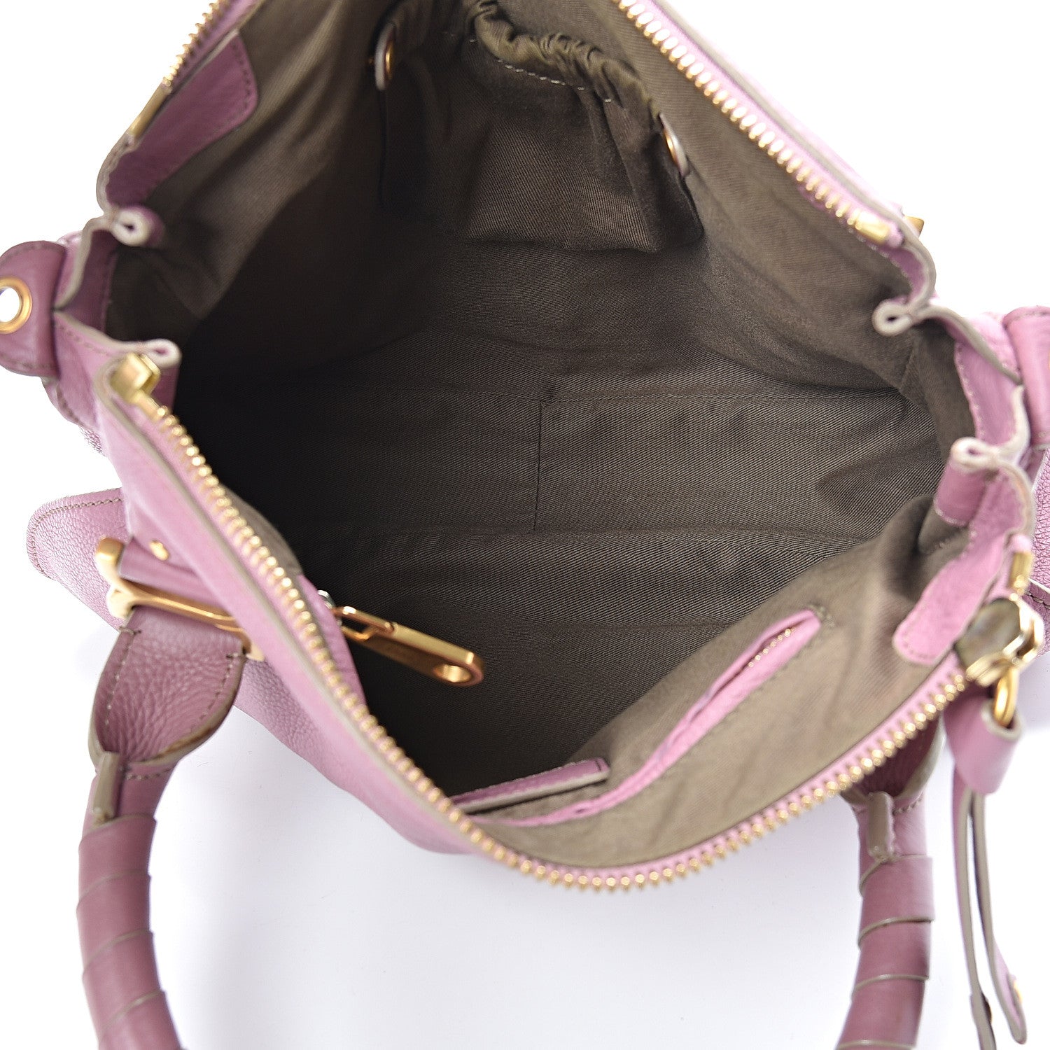 Chloe Calfskin Medium Marcie Satchel Velvet Mauve 5 of 13