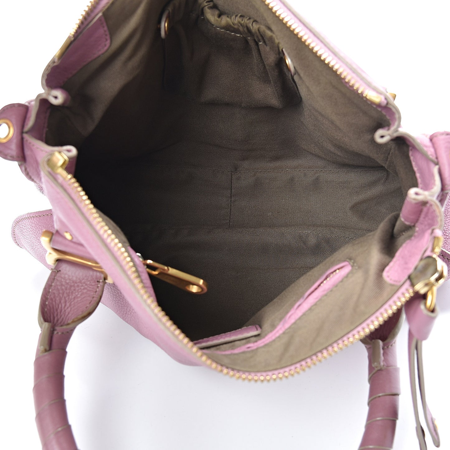 Calfskin Medium Marcie Satchel Velvet Mauve