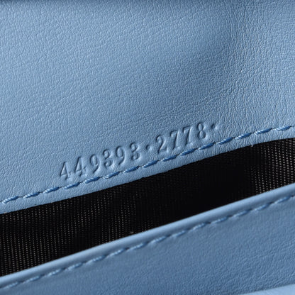 Gucci Microguccissima Continental Flap Wallet Mineral Blue 7 of 8