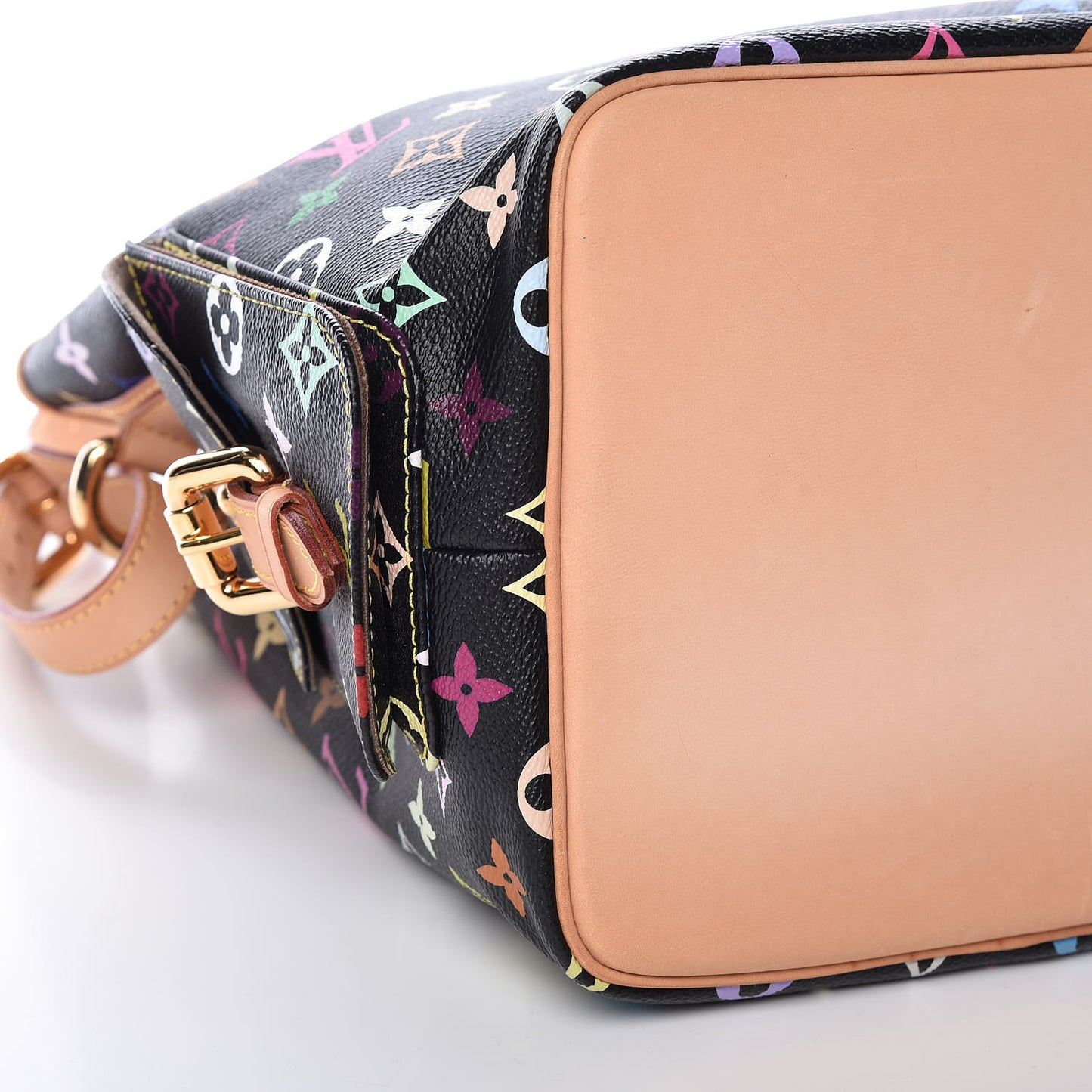 Monogram Multicolor Petit Noe Black