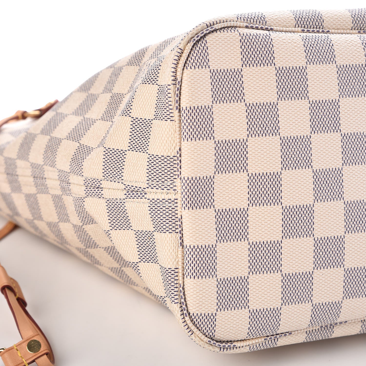 Louis Vuitton Damier Azur Neo Neverfull MM Rose Ballerine 9 of 11