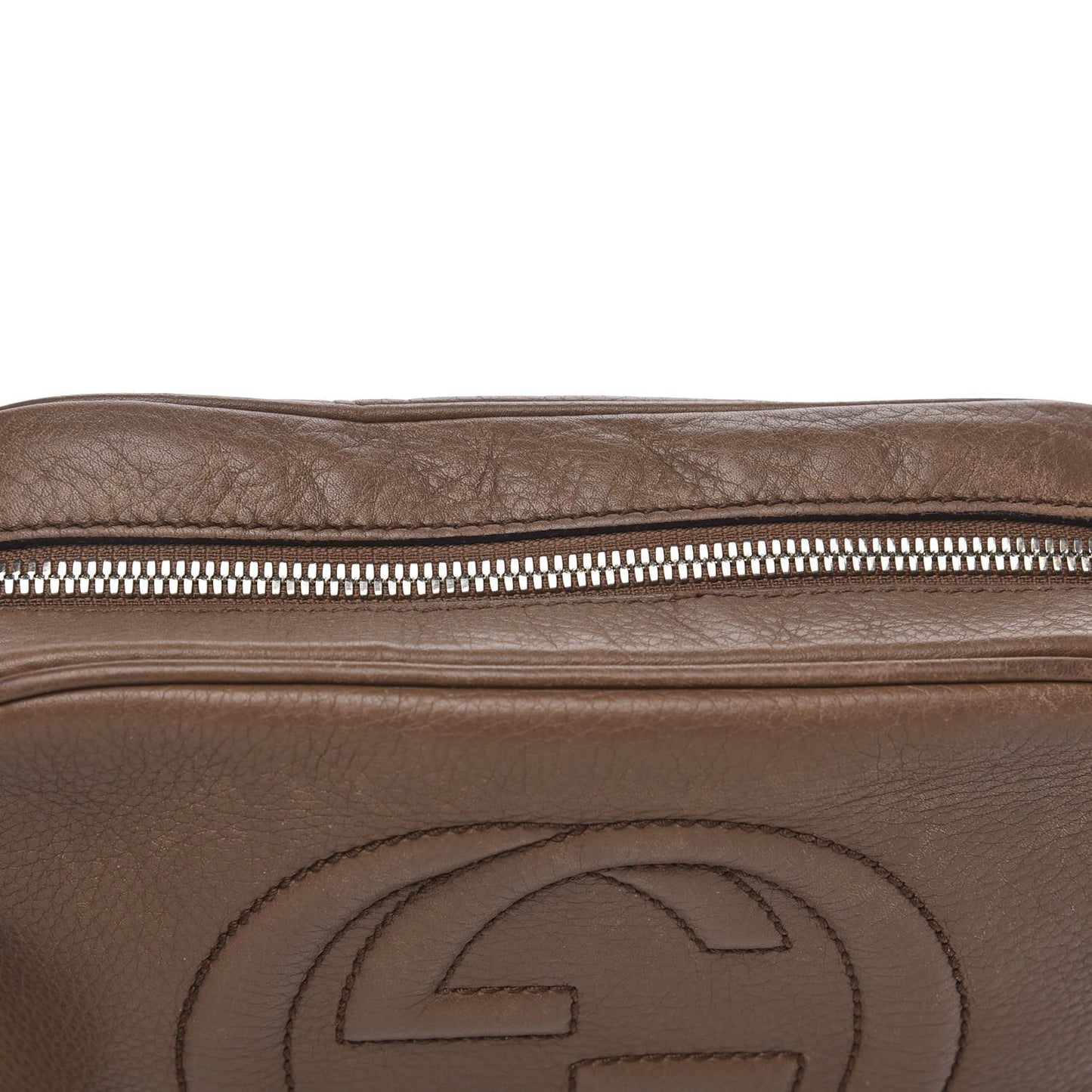 Cellarius Calfskin Small Soho Disco Bag Acero