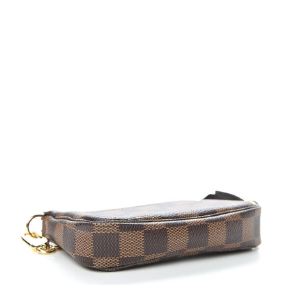 Louis Vuitton Damier Ebene Mini Pochette Accessories 4 of 8