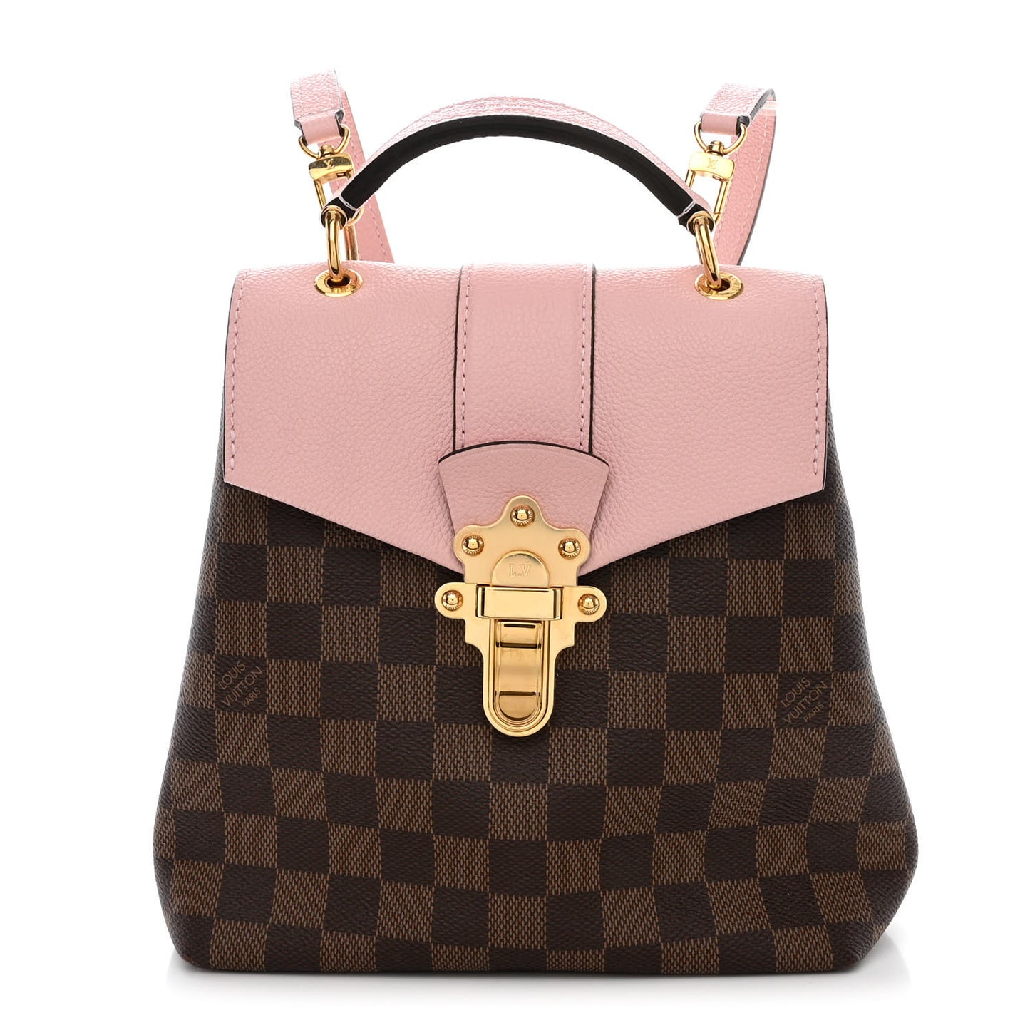 Damier Ebene Clapton Backpack Magnolia
