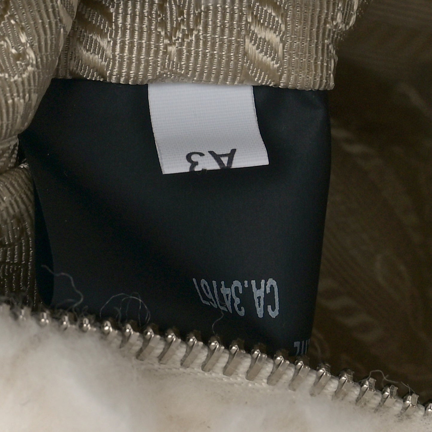 Cashmere Mini Re-Edition 2000 Bag Naturale