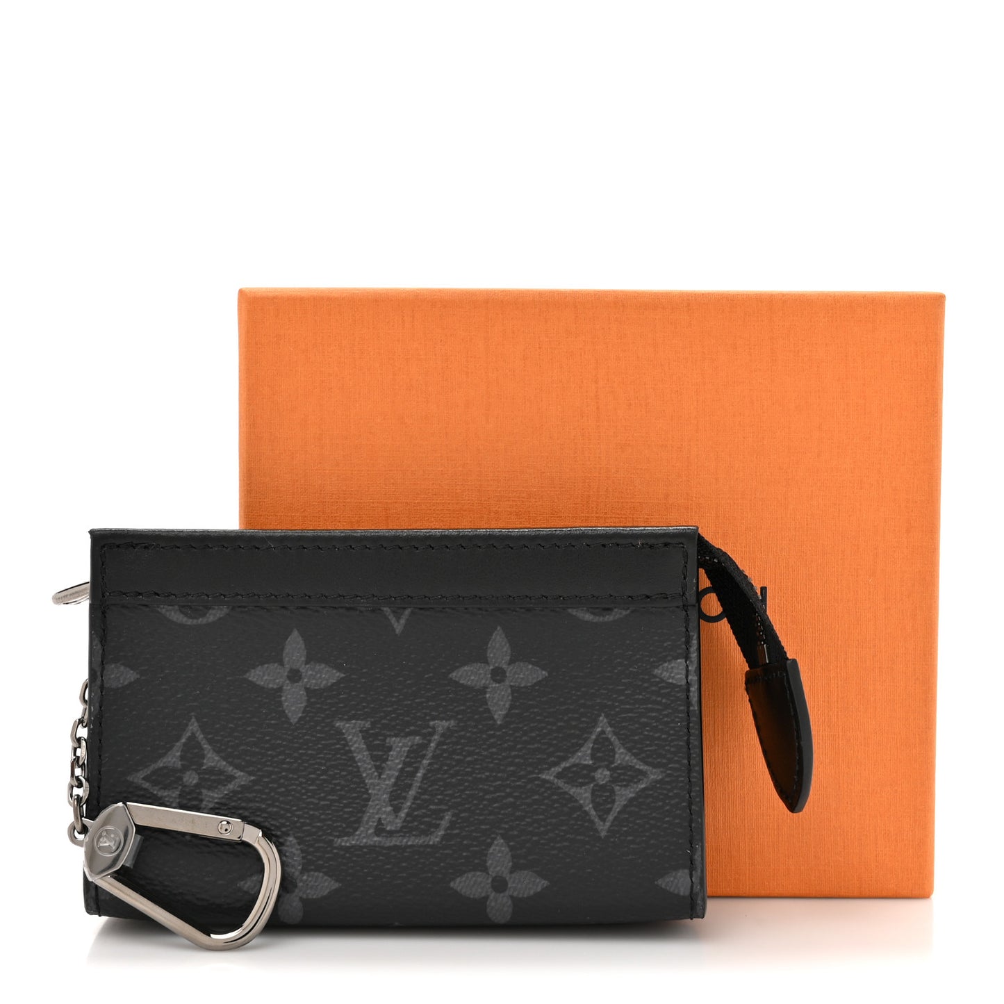 Monogram Eclipse Key Pouch Voyage