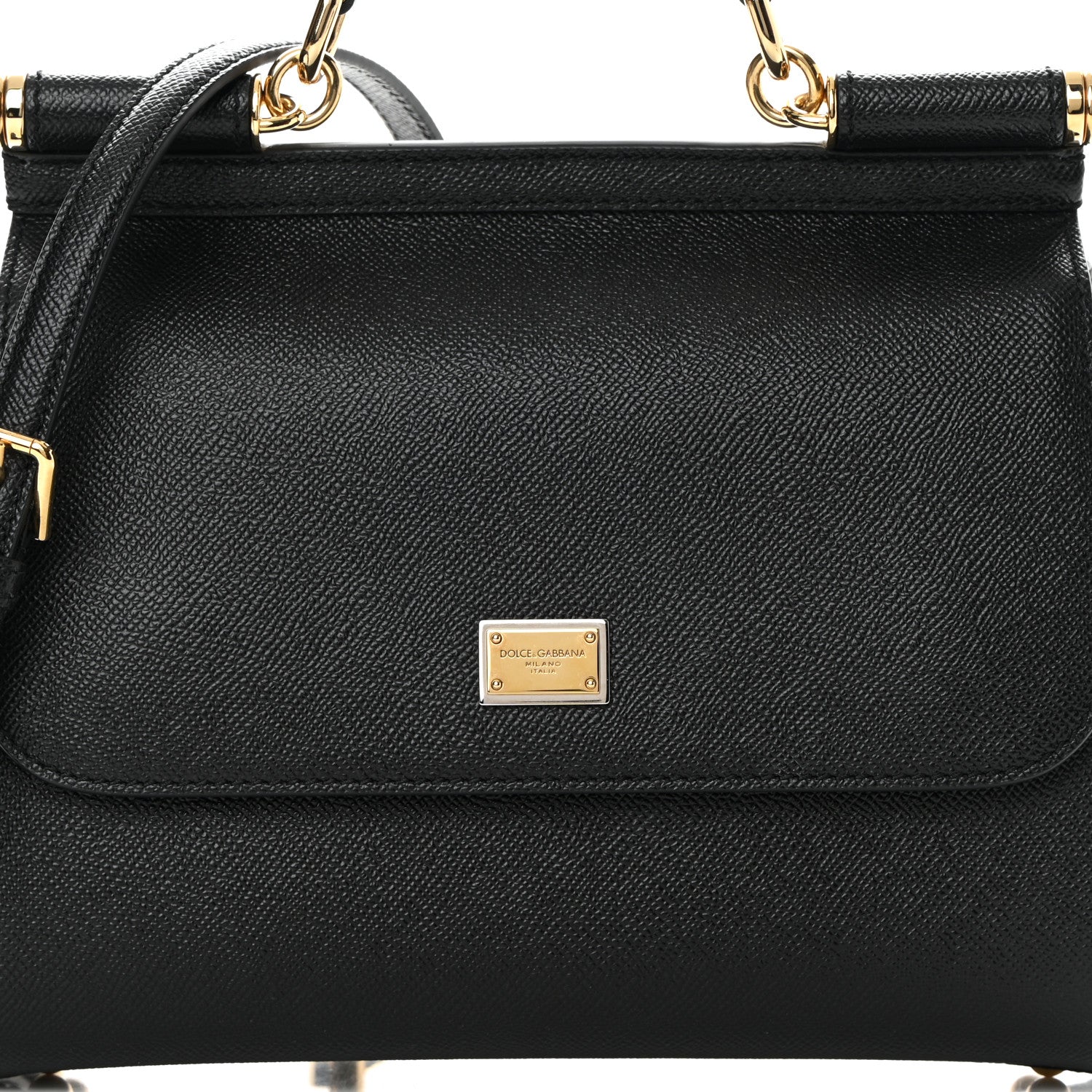 Dolce & Gabbana Dauphine Medium Miss Sicily Satchel Black 7 of 13