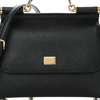 Dolce & Gabbana Dauphine Medium Miss Sicily Satchel Black 7 of 13