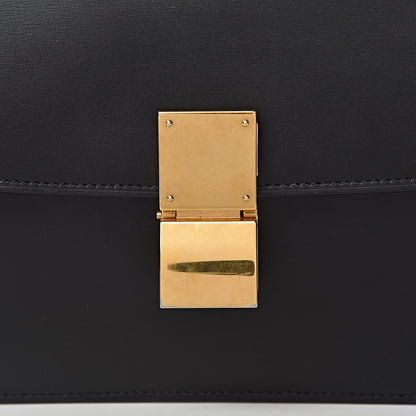 Celine Box Calfskin Medium Classic Box Flap Bag Black 9 of 18