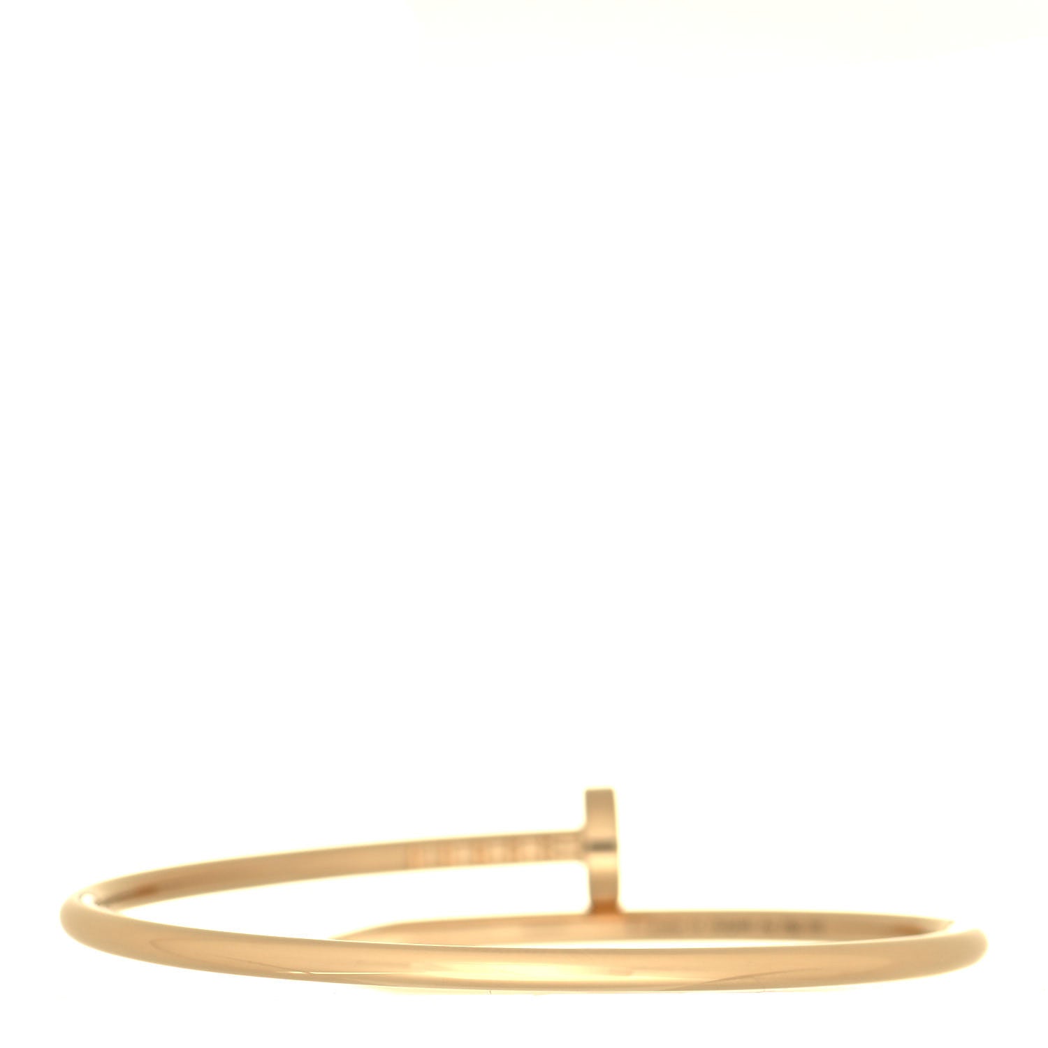 Cartier 18K Yellow Gold Small Juste Un Clou Bracelet 14 3 of 5