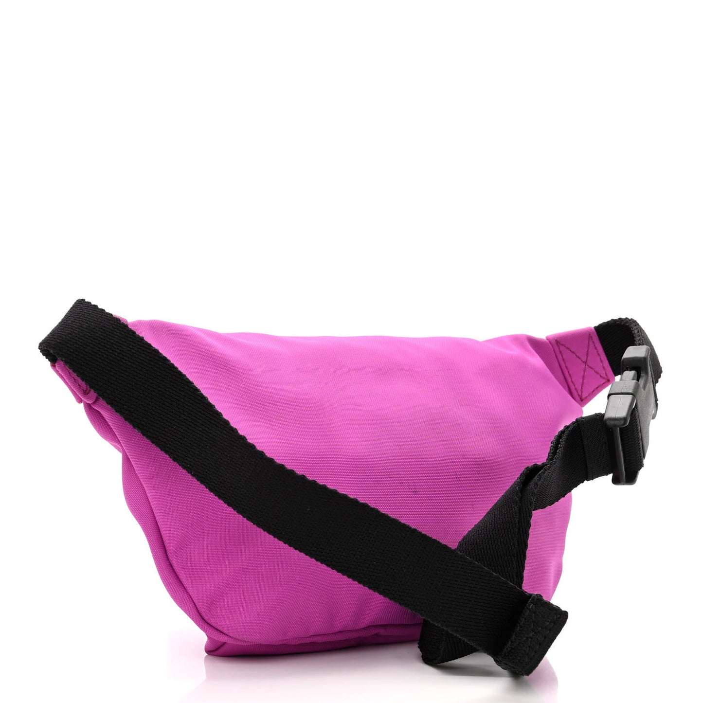Sport Nylon Logo Embroidered Small Wheel Beltpack Fuchsia Black