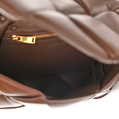 Bottega Veneta Nappa Intreccio Padded Top Handle Shoulder Bag Brownie 5 of 10