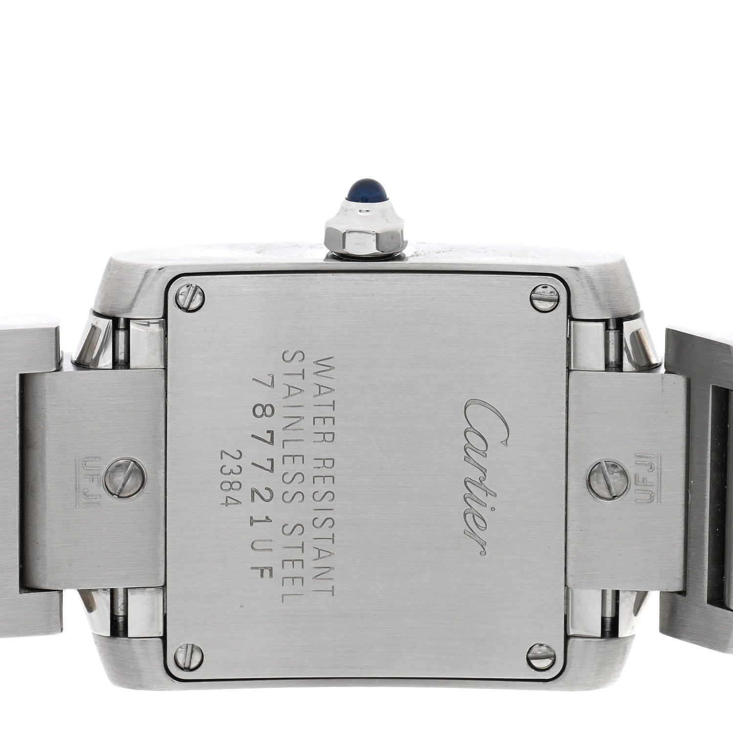 Cartier Stainless Steel 20mm Tank Francaise Quartz Watch 4 of 4