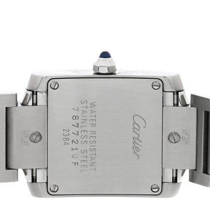Cartier Stainless Steel 20mm Tank Francaise Quartz Watch 4 of 4