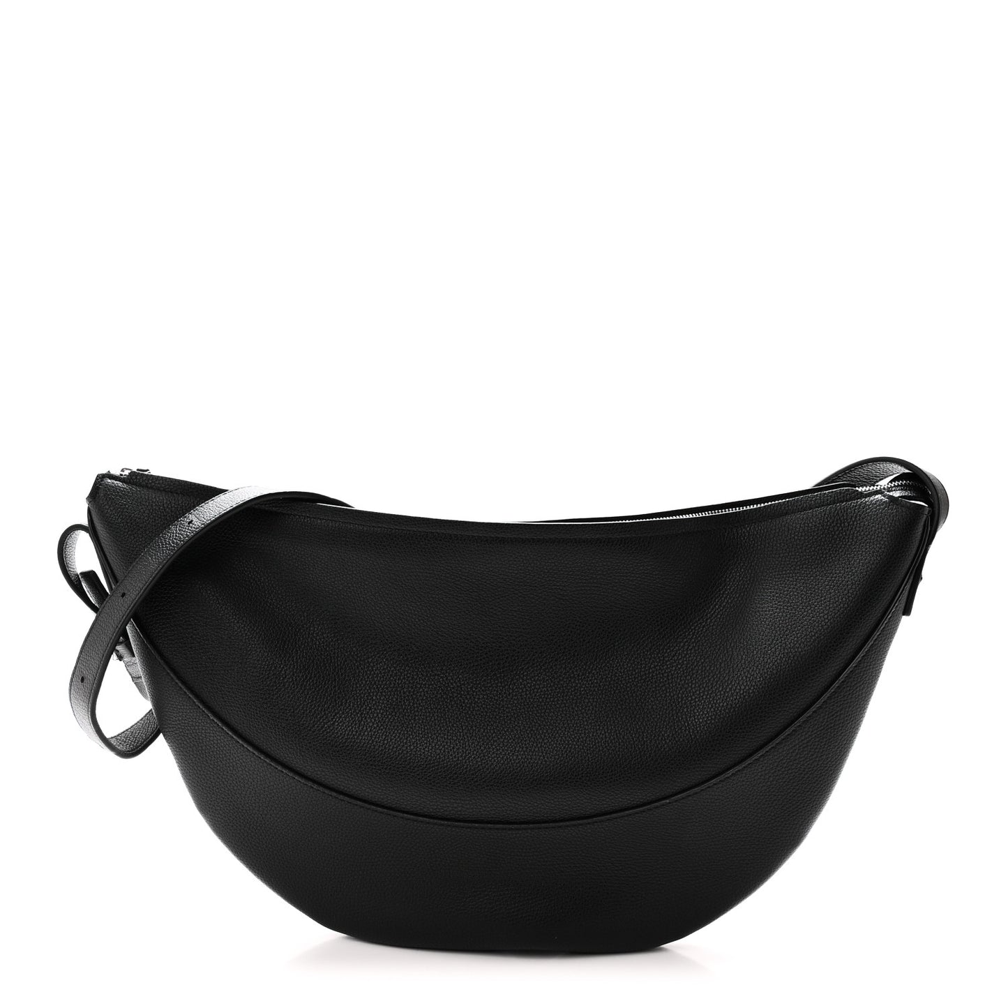 Grained Calfskin Jouve Bag Black