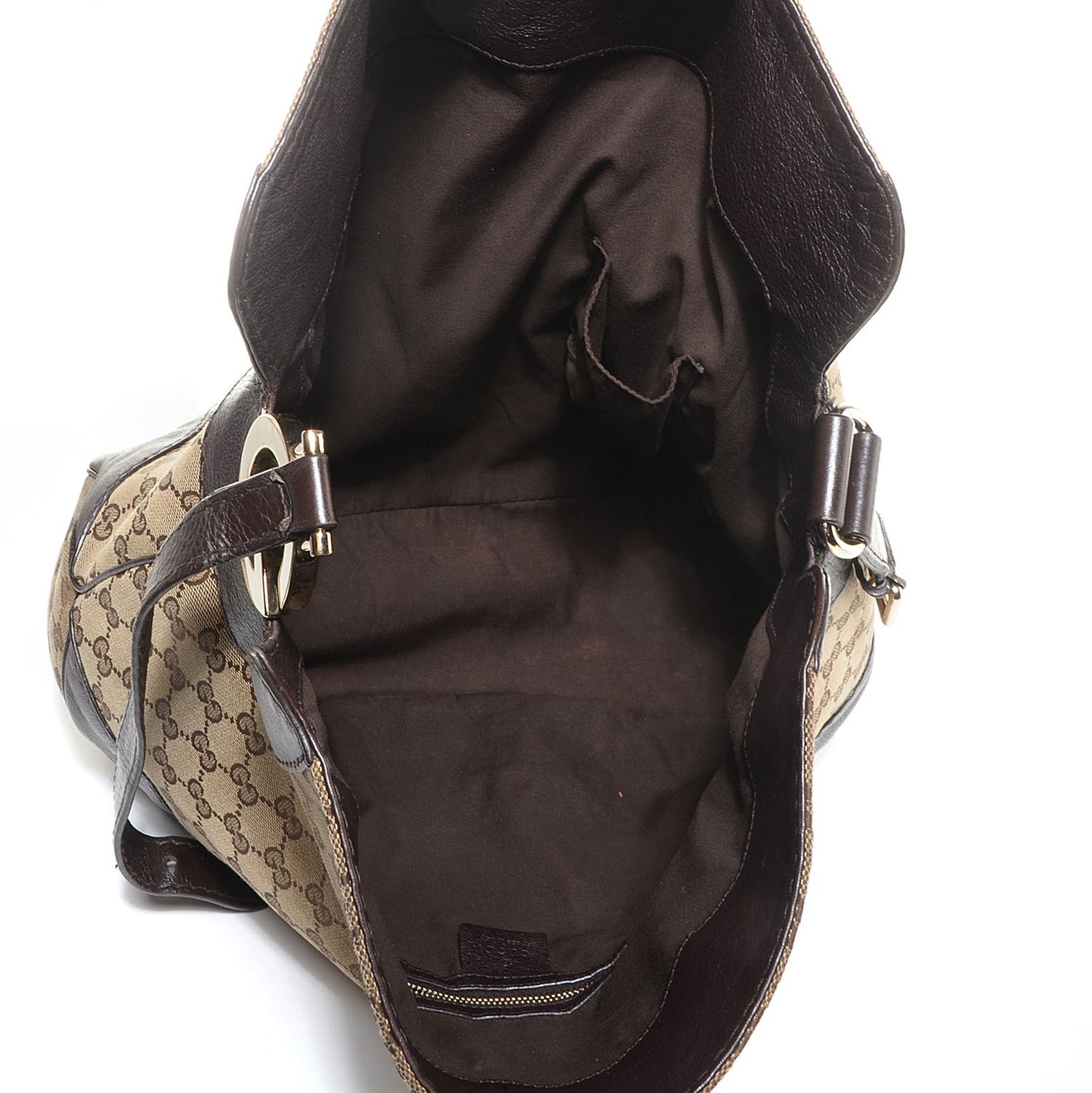 Monogram Medium Charlotte Hobo Dark Brown