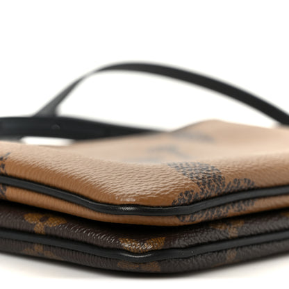 Louis Vuitton Reverse Monogram Giant Double Zip Pochette 11 of 12