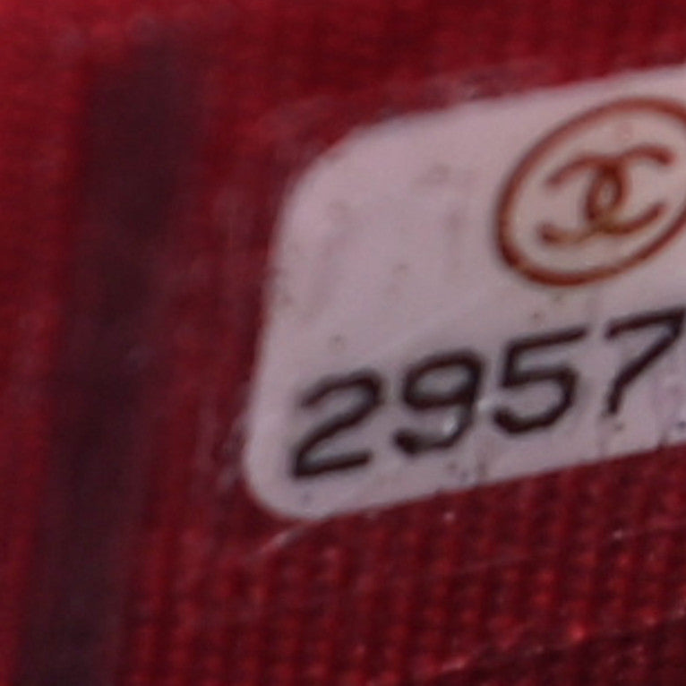 Chanel Goatskin Quilted Chanel 19 Flap Wallet Red 7 of 11