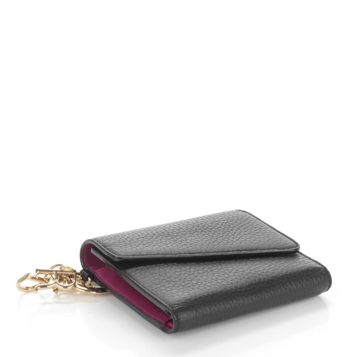 Bullcalf Diorissimo Compact Wallet Black