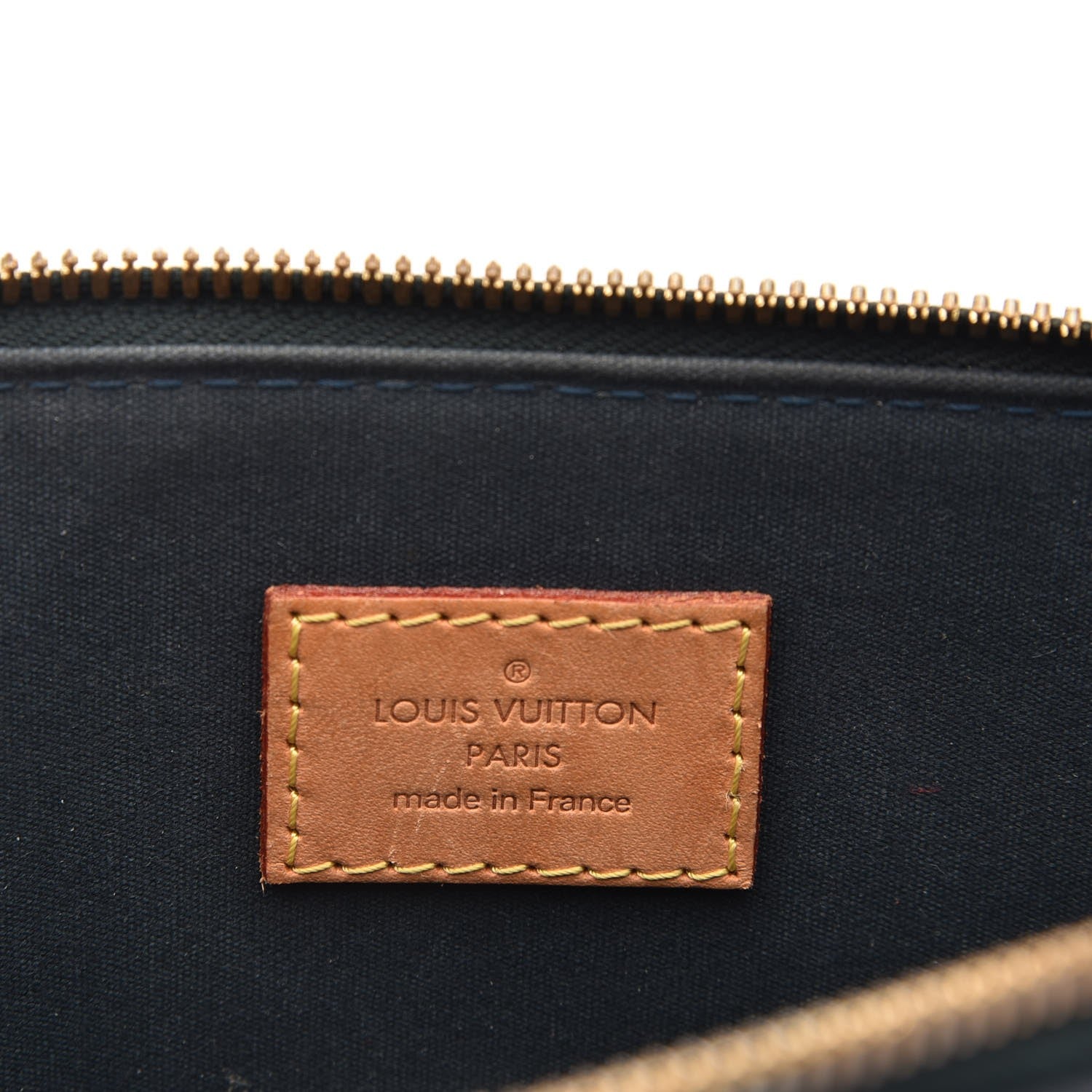 Louis Vuitton Vernis Alma PM Blue Nuit 6 of 6