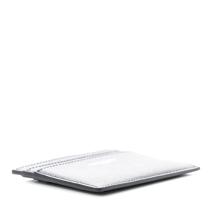 Saint Laurent Grain De Poudre Card Case Navy 3 of 6