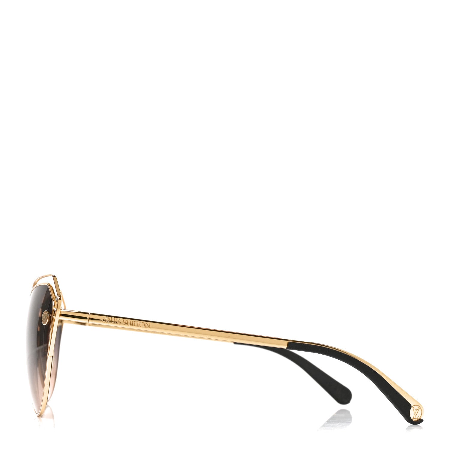Louis Vuitton Midnight In Paris Sunglasses Z2376W Gold Black 3 of 7