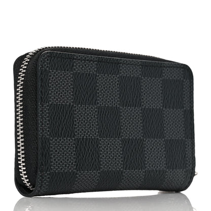 Louis Vuitton Damier Graphite Zippy Compact Wallet 3 of 8