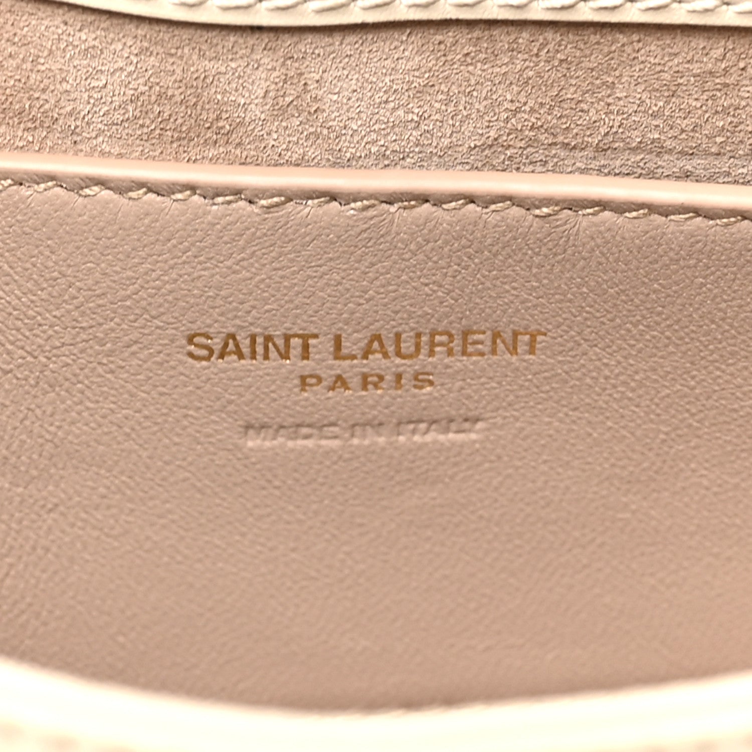 Saint Laurent Smooth Calfskin Le 5 A 7 Mini Hobo Crema Soft 6 of 10