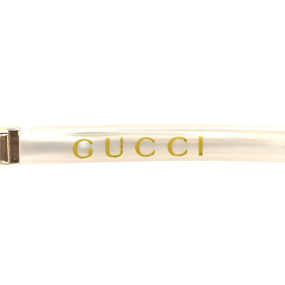 Gucci Metal Logo Sunglasses GG0627S Gold 5 of 8