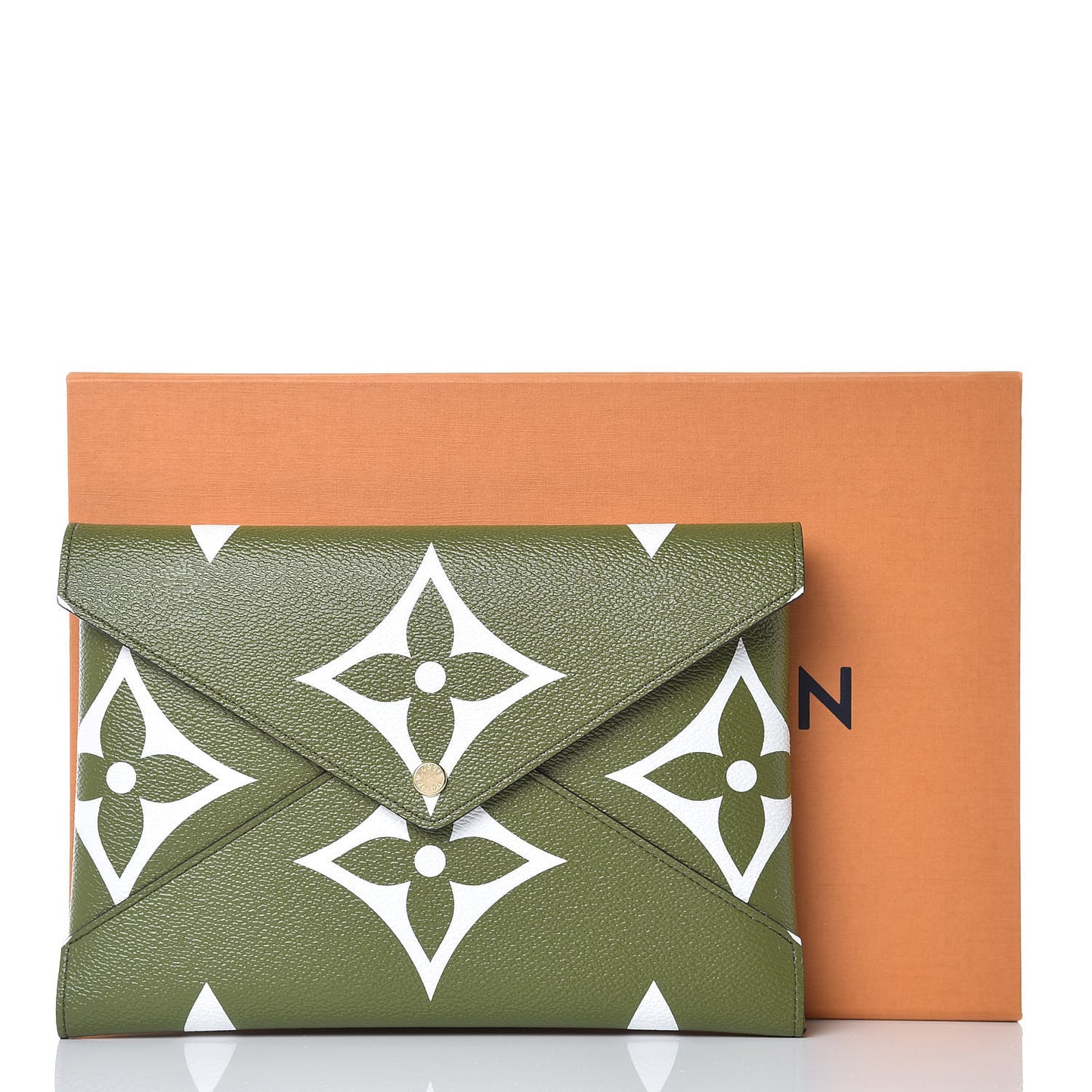 Monogram Giant Large Kirigami Pochette Kaki