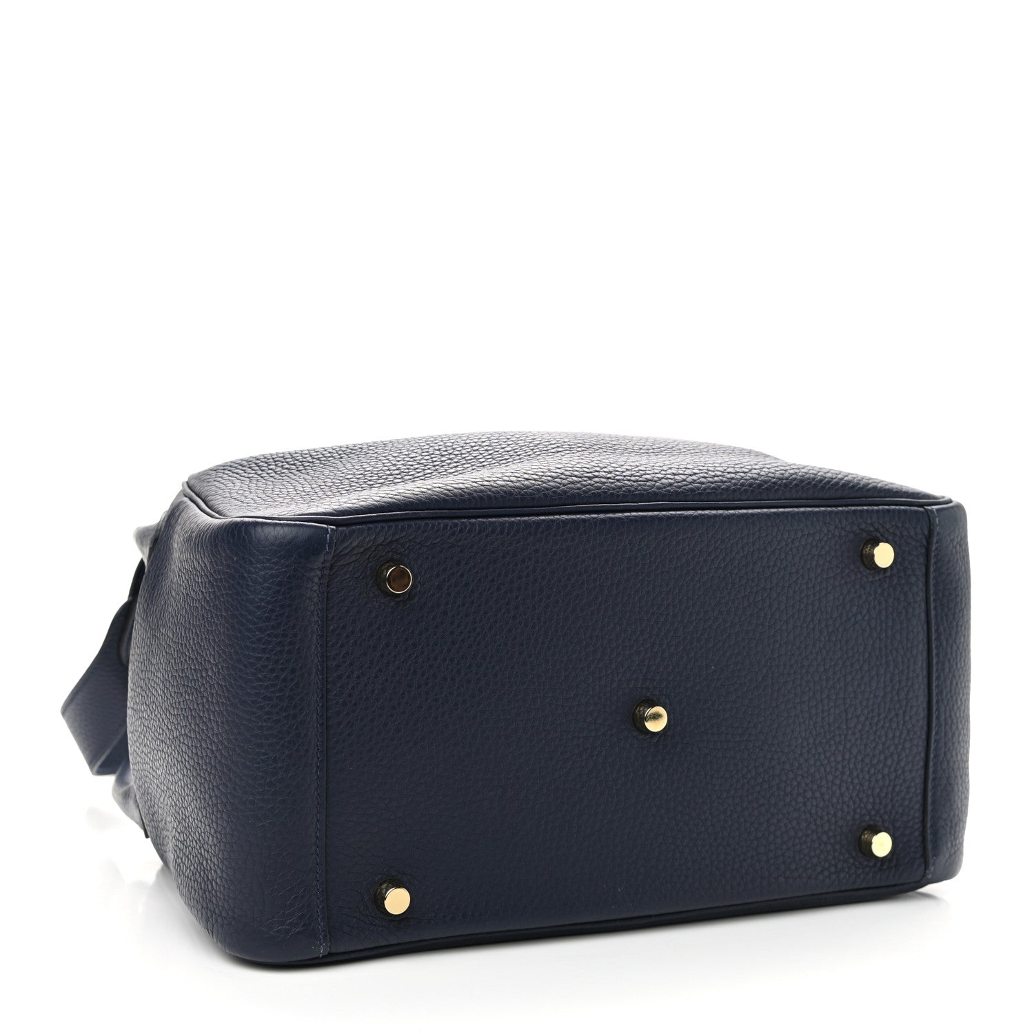 Hermes Taurillon Clemence Lindy 30 Bleu Nuit 4 of 11