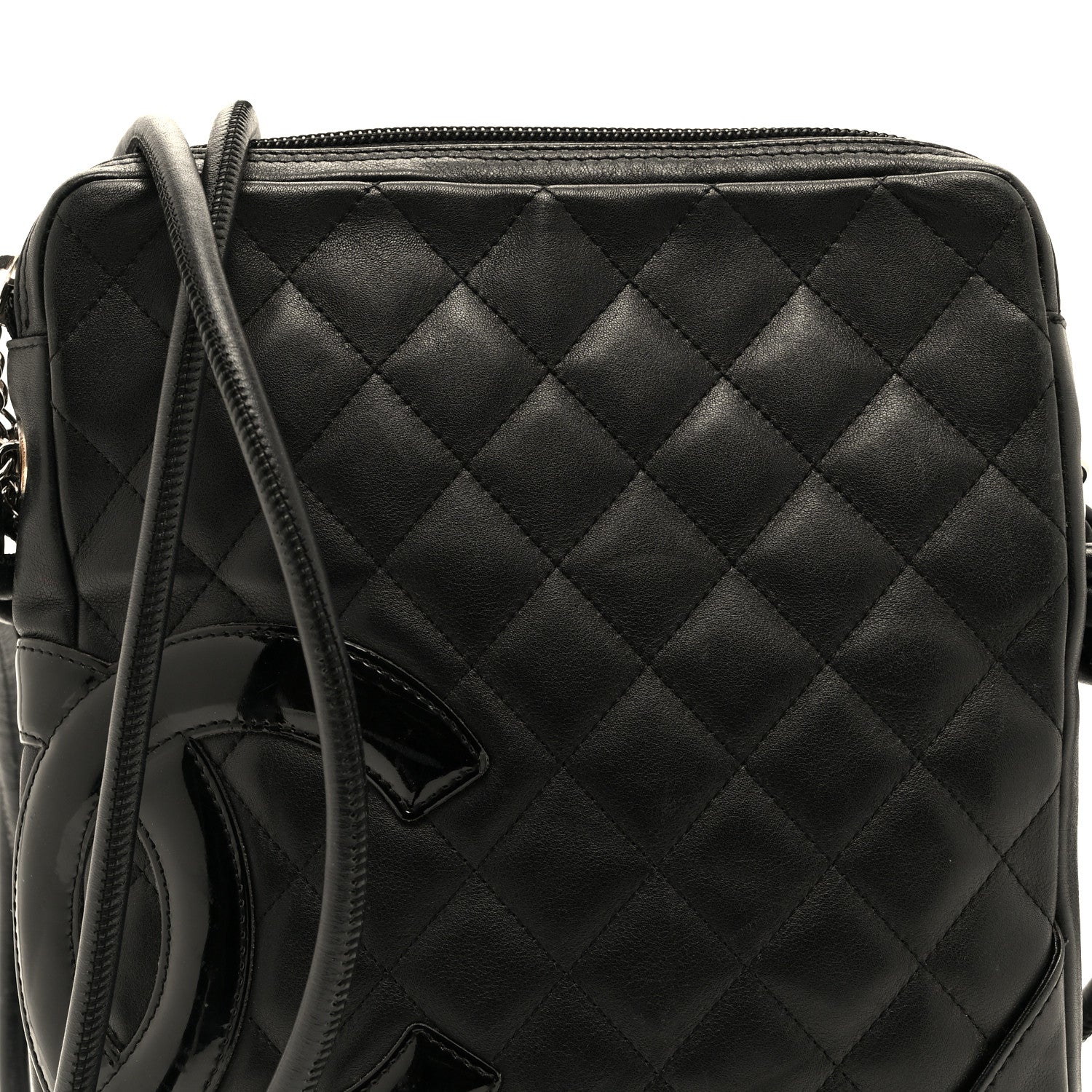 Chanel Calfskin Quilted Medium Cambon Messenger Black 8 of 11