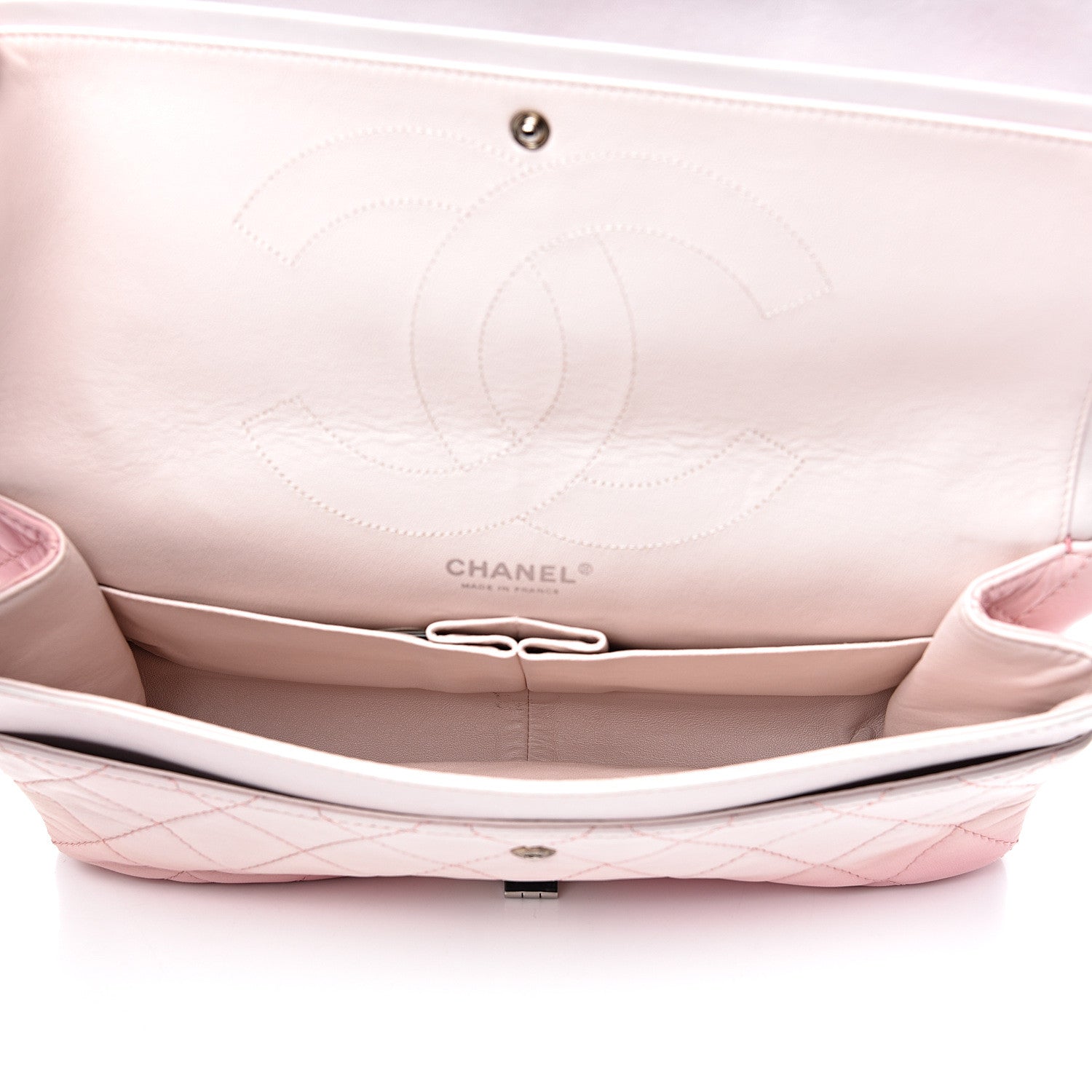Chanel Lambskin Degrade Quilted 2.55 Reissue 227 Flap Pink 4 of 21