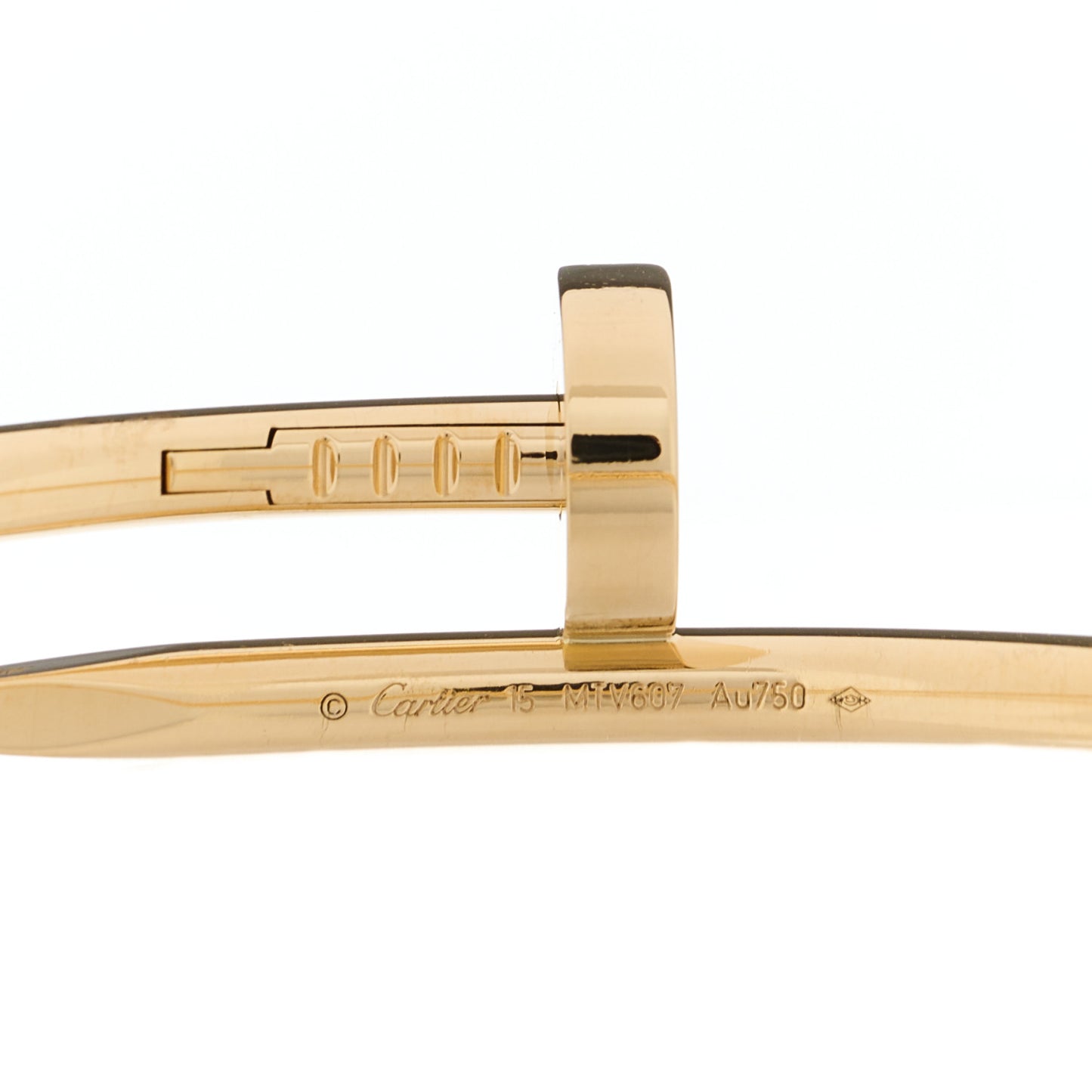 18K Yellow Gold Juste Un Clou Bracelet 15