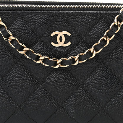 Chanel Caviar Quilted Small Clutch With Chain Black 11 of 14