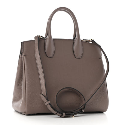 Salvatore Ferragamo Calfskin Studio Bag Caraway Seed 3 of 9