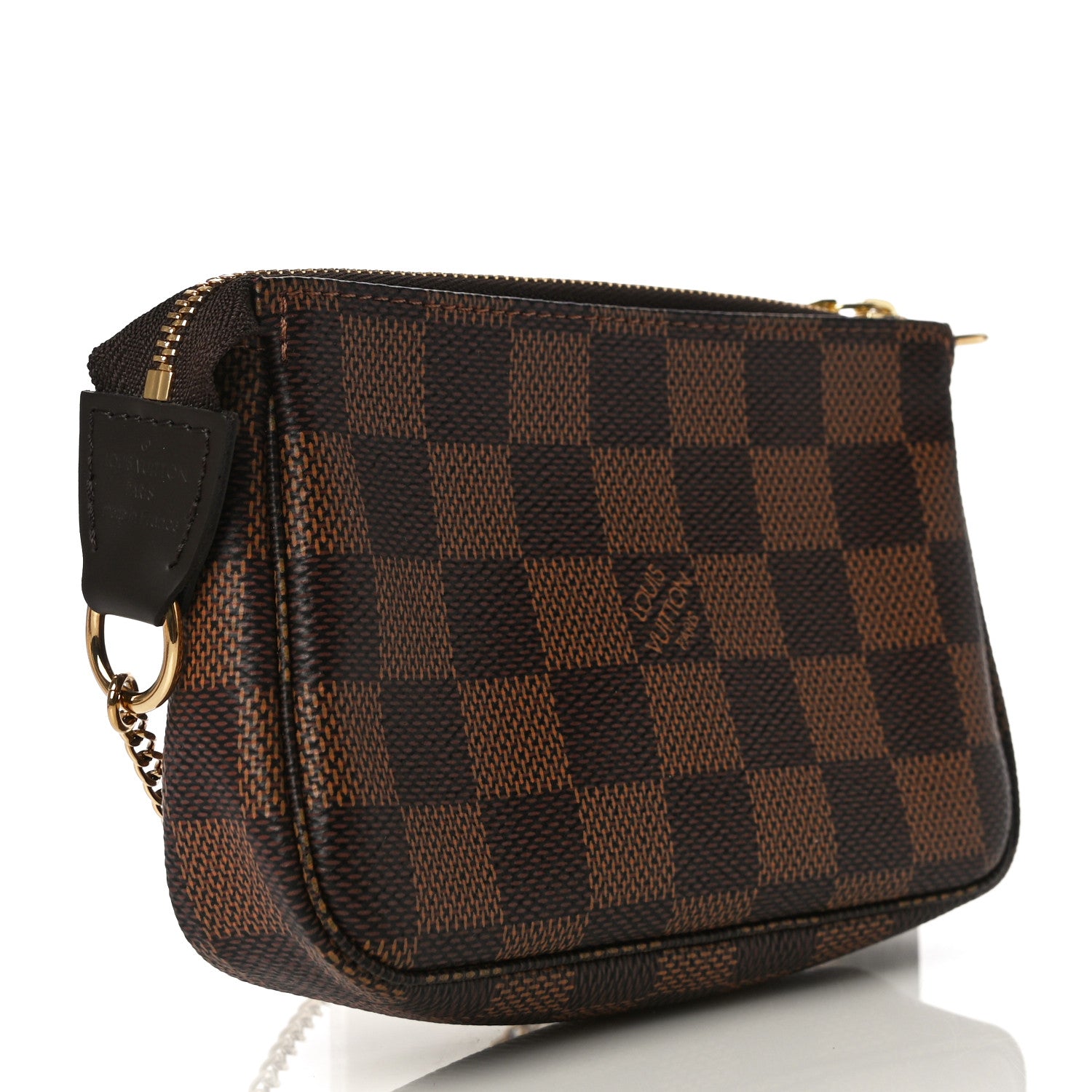 Louis Vuitton Damier Ebene Mini Pochette Accessories 3 of 10