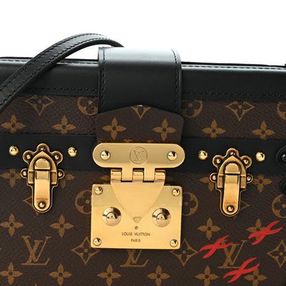 Louis Vuitton Monogram Petite Malle Black 7 of 11