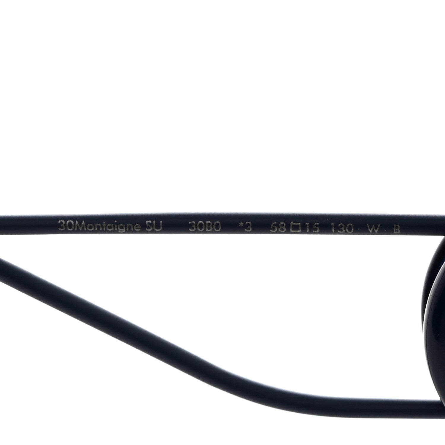 Christian Dior Acetate Square 30 Montaigne Sunglasses Blue 5 of 7