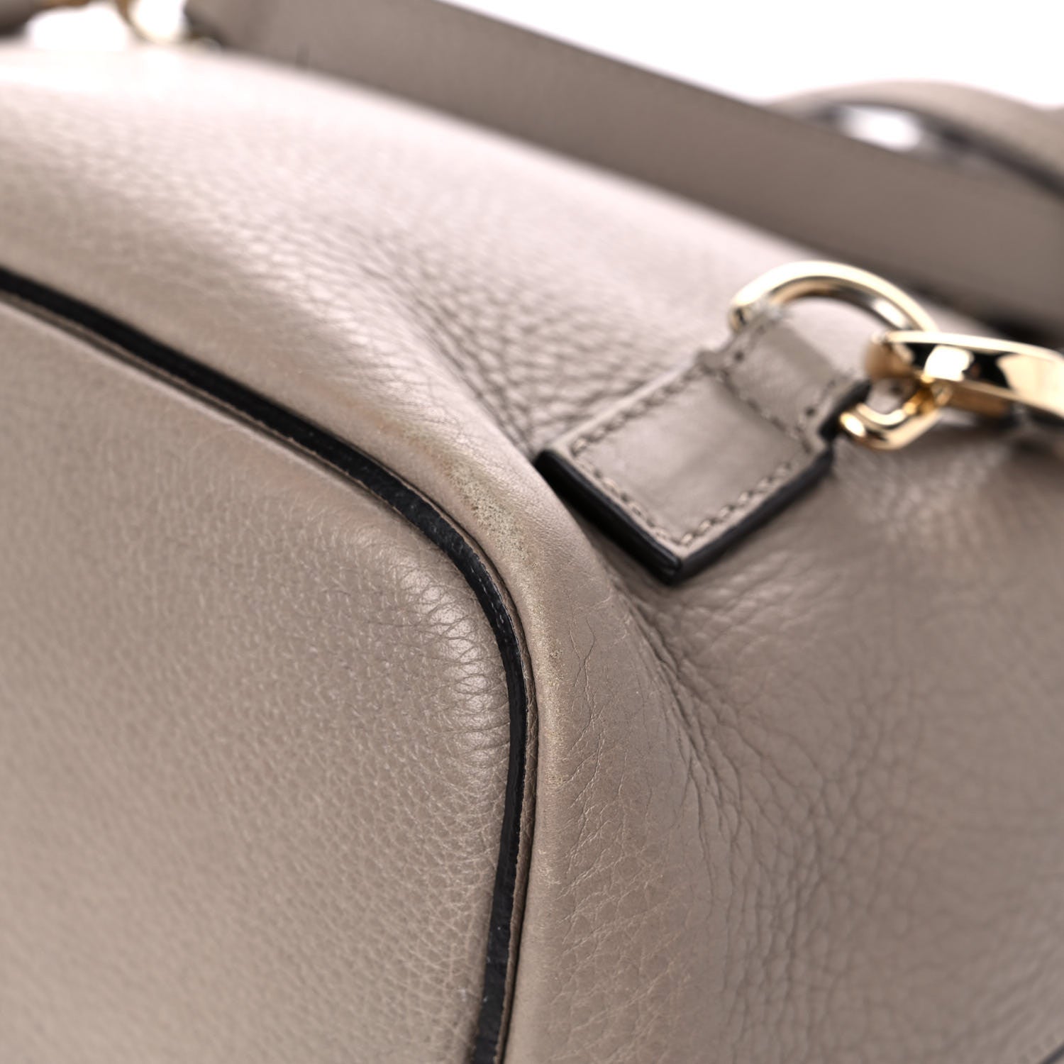 Chloe Suede Calfskin Small Faye Backpack Motty Grey 10 of 14