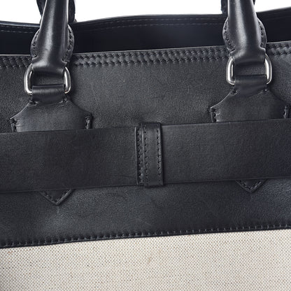 Burberry Canvas Smooth Calfskin Medium Belt Bag Black 10 of 16