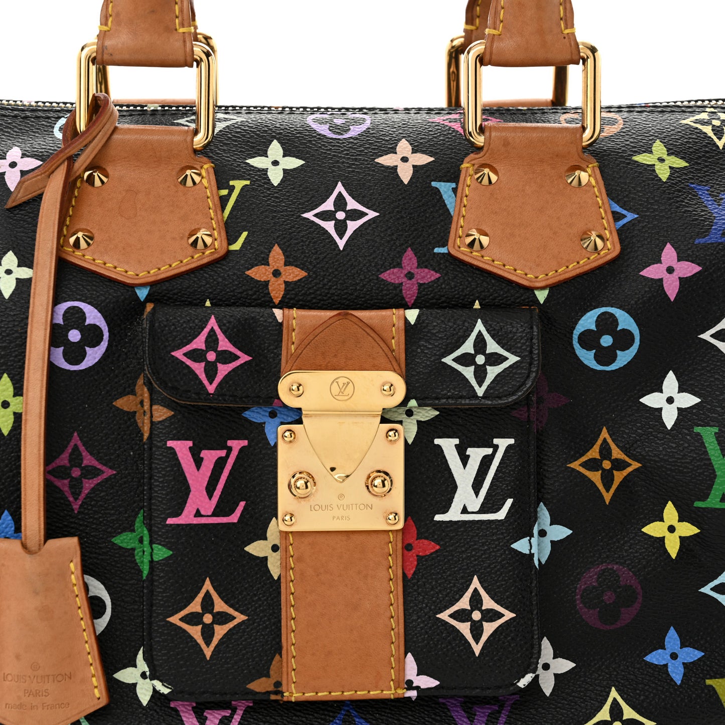Monogram Multicolor Speedy 30 Black