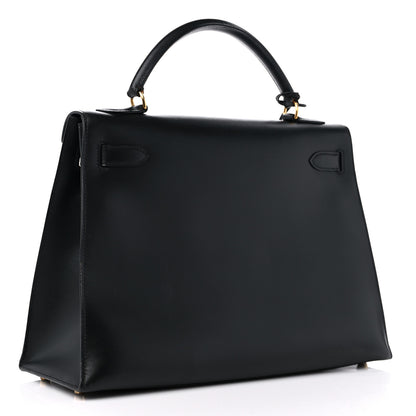 Hermes Box Kelly Sellier 32 Black 3 of 16