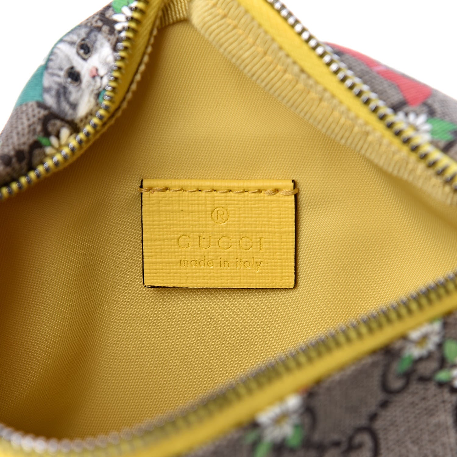 Gucci GG Supreme Monogram Love Pets Childrens Belt Bag Rainbow 6 of 9