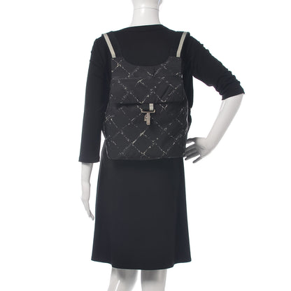 Chanel Nylon Travel Backpack Black 2 of 11