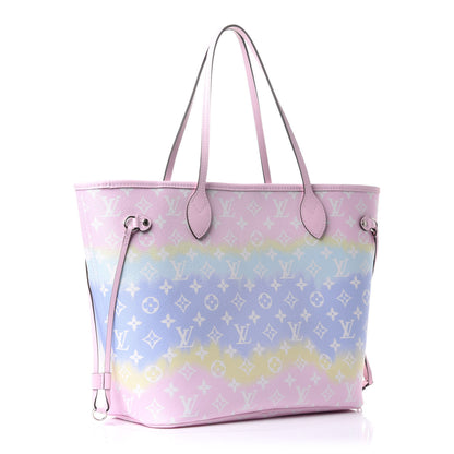 Louis Vuitton Monogram Escale Neverfull MM Pastel 2 of 13