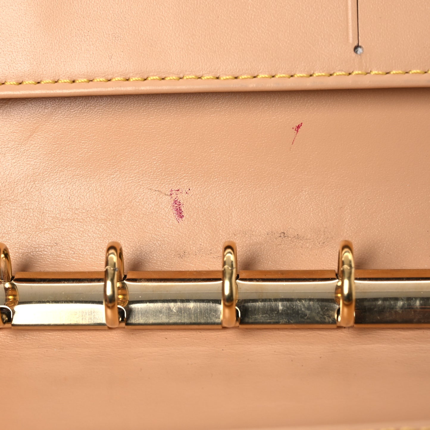 Monogram Multicolor Small Ring Agenda Cover White