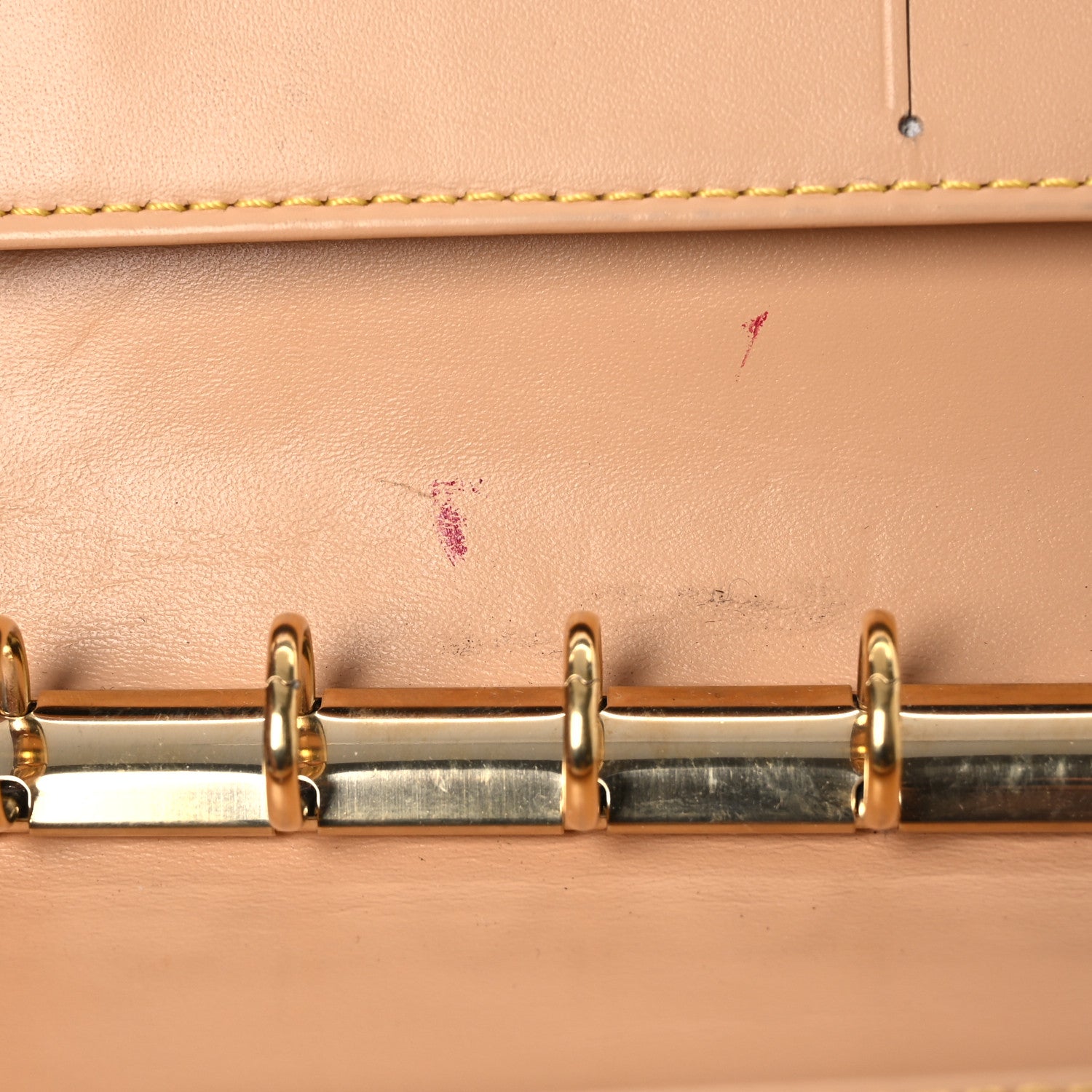 Louis Vuitton Monogram Multicolor Small Ring Agenda Cover White 9 of 15